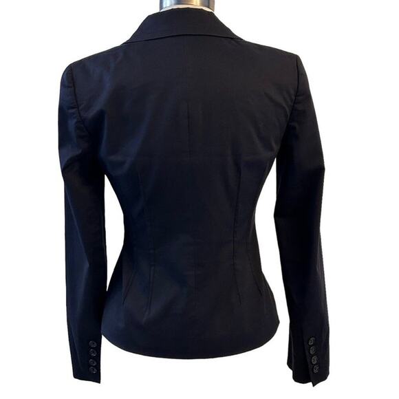 THEORY Cotton Blend One Button Blazer Jacket 6 - Picture 4 of 14